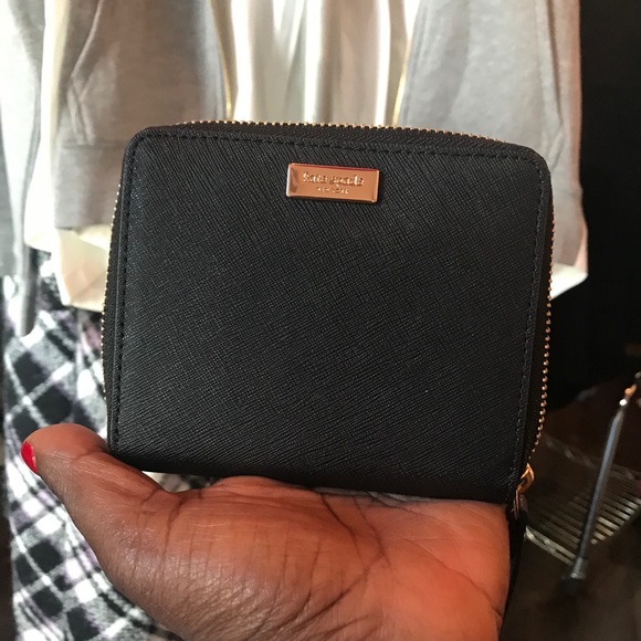 Kate spade laurel Darci black medium Wallet - Picture 3 of 5